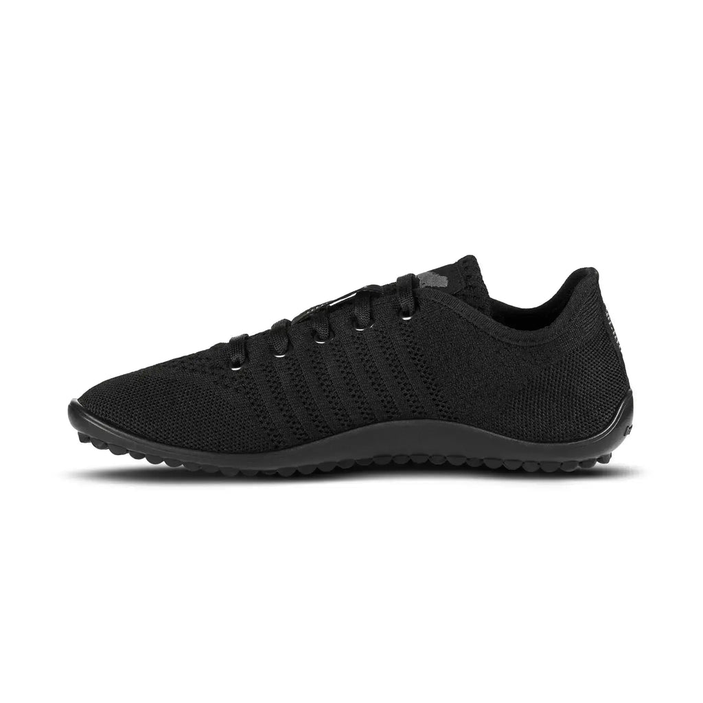 Leguano Go: Black - Zapatillas barefoot elegantes unisex