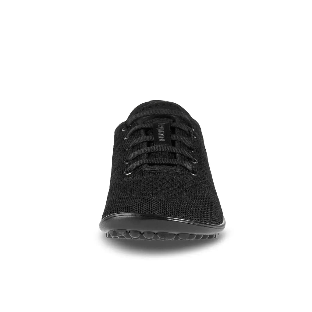 Leguano Go: Black - Zapatillas barefoot elegantes unisex