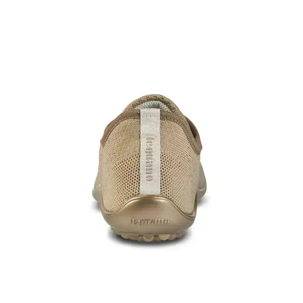 Leguano Go: Gold - Zapatillas barefoot elegantes unisex