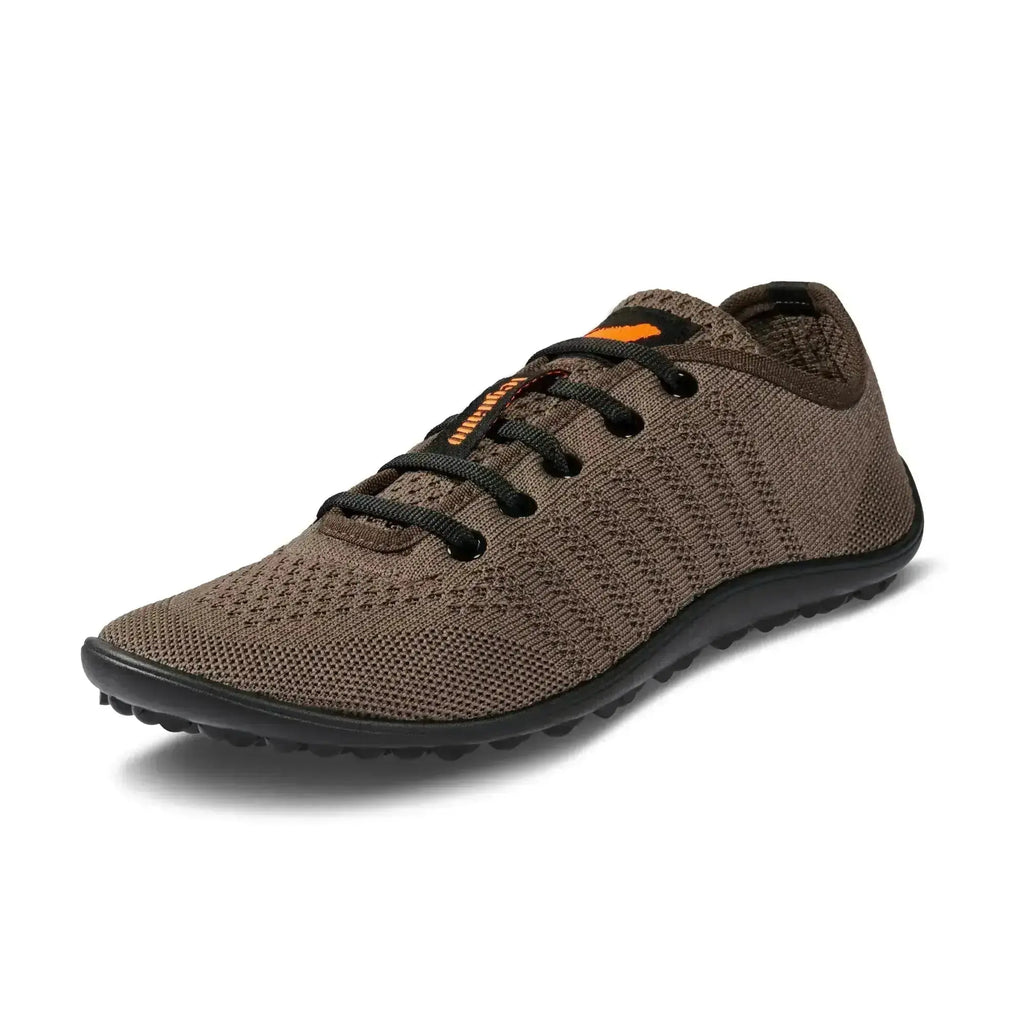 Leguano Go: Maron - Zapatillas barefoot elegantes unisex