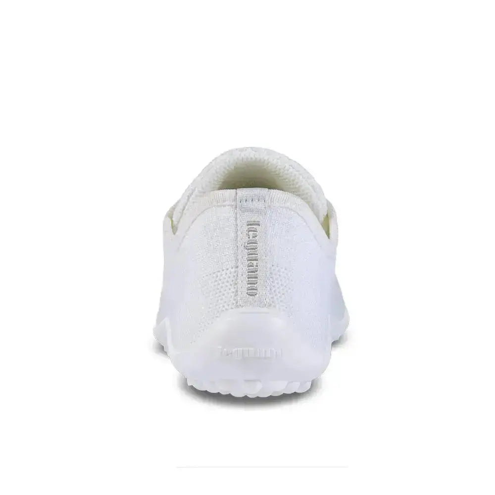 Leguano Go: White - Zapatillas barefoot elegantes unisex