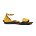 Leguano Jara Gelb - Sandalias barefoot elegantes amarillas para mujer