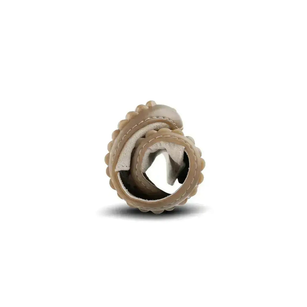 Leguano Jara Sand - Sandalias barefoot elegantes beige para mujer