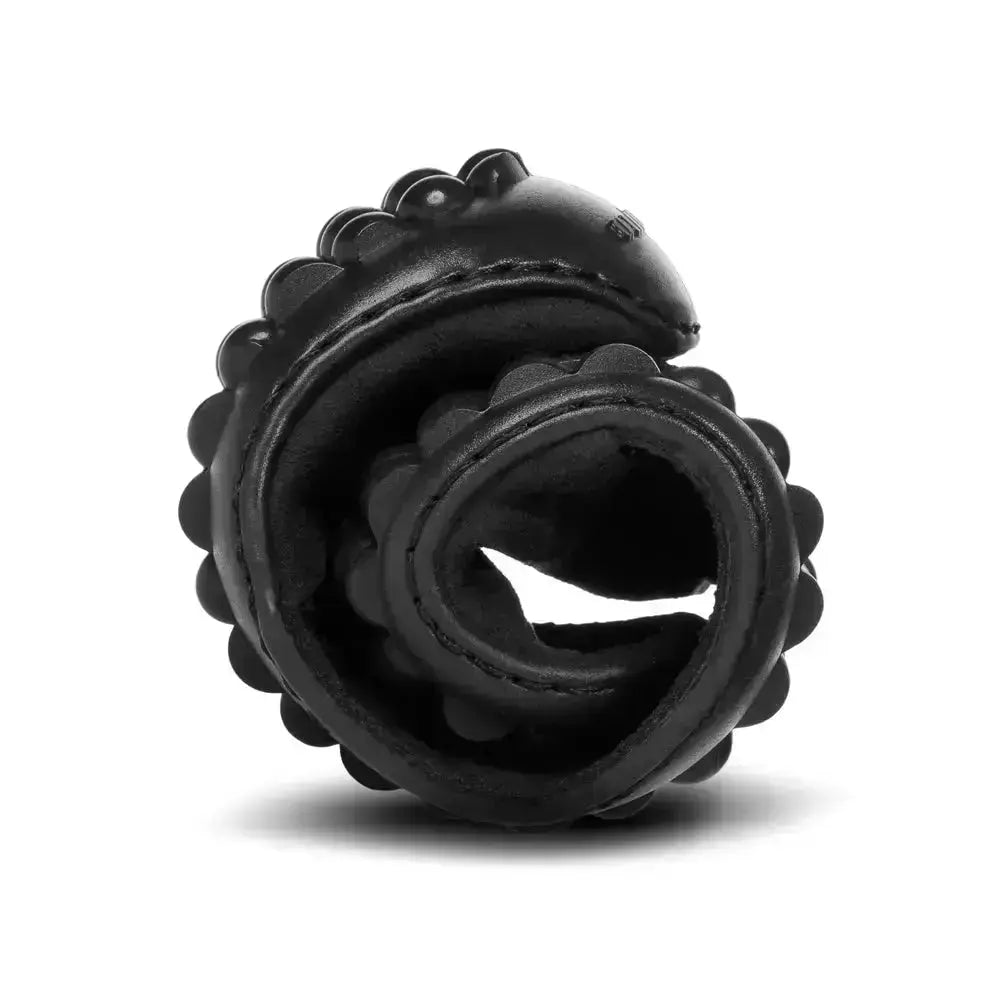 Leguano Jara Schwarz - Sandalias barefoot elegantes negras para mujer