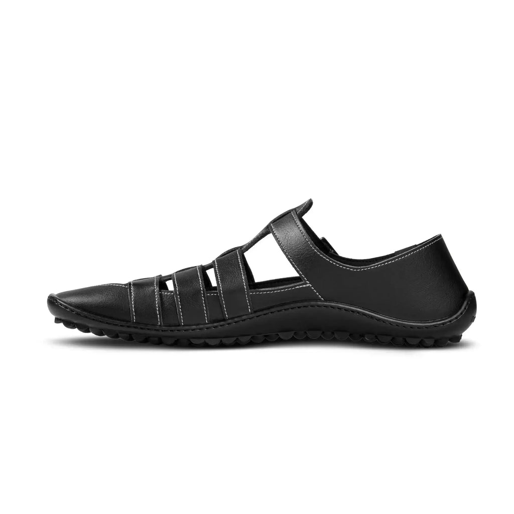 Leguano - Jaro Black - Sandalias barefoot hombre