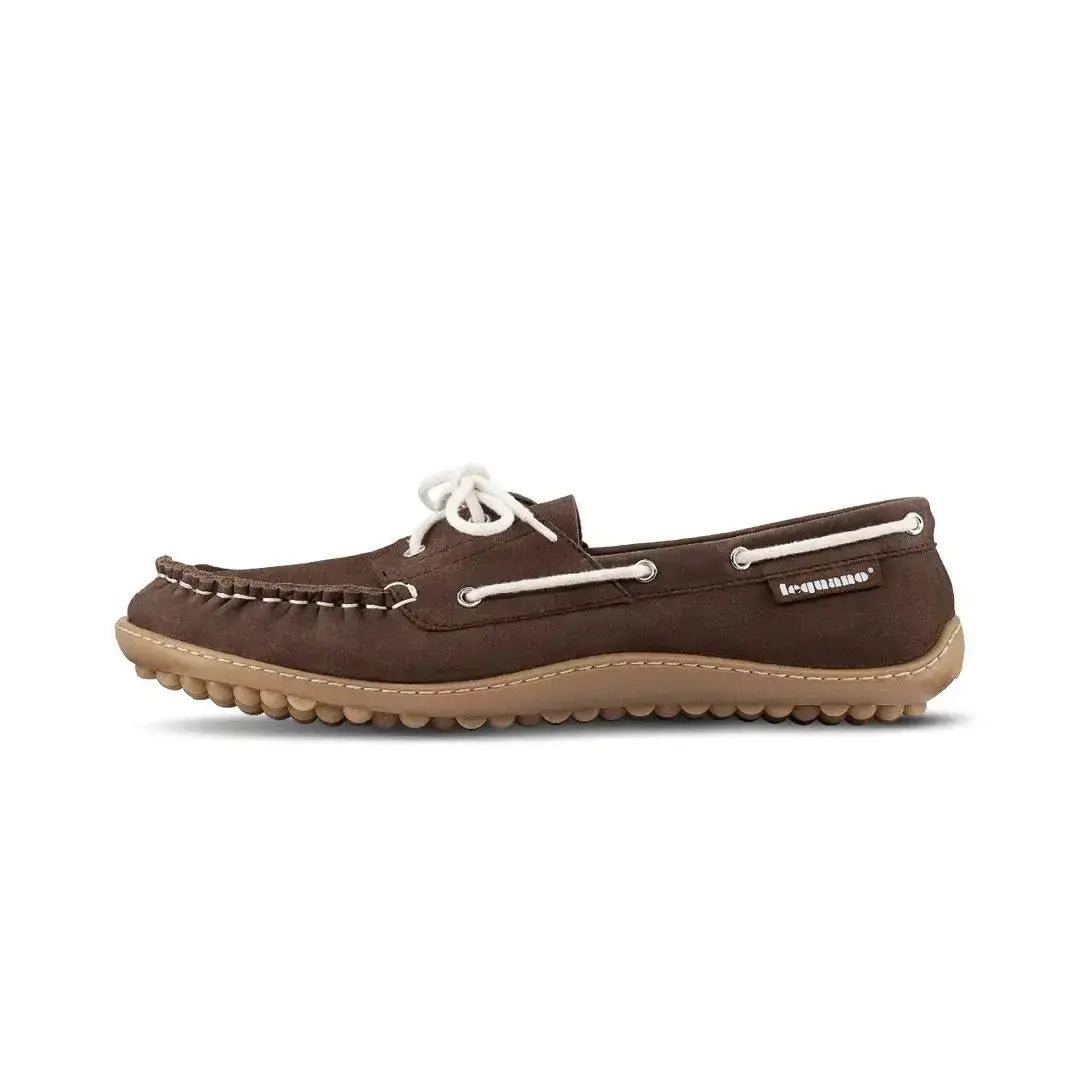Leguano Moreccasin Mocha - Náuticos Barefoot Unisex Marrones