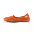 Leguano Slip-ons Flair Orange - Zapatillas sin cordones barefoot ligeras para mujer