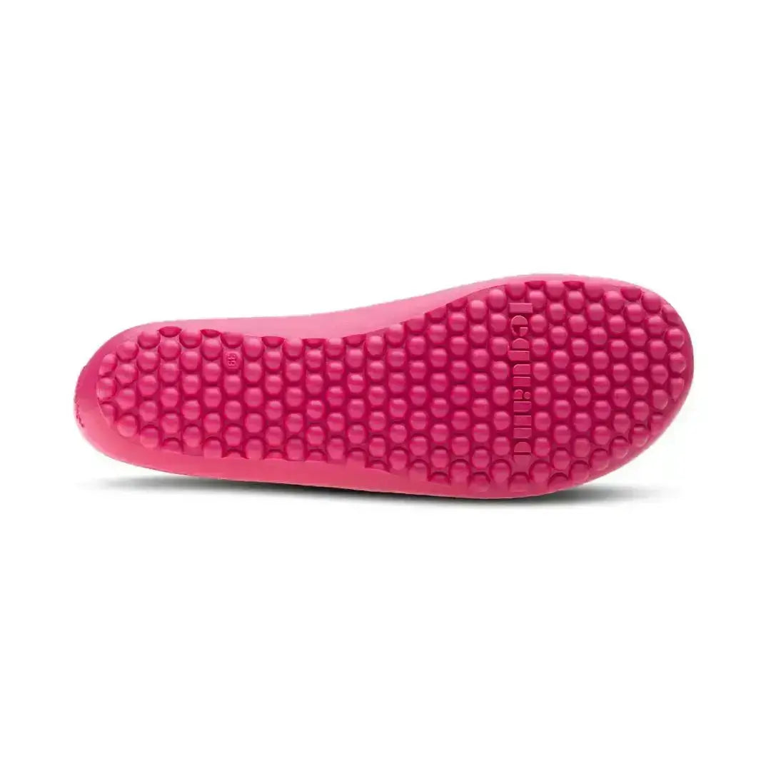 Leguano Slip-ons Flair Pink - Zapatillas sin cordones barefoot ligeras para mujer