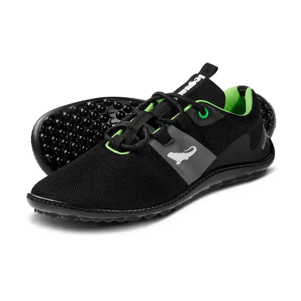 Leguano Spinwyn Black - Zapatillas Barefoot para Entrenamiento y Gimnasio unisex
