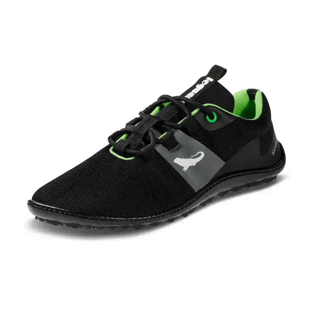 Leguano Spinwyn Black - Zapatillas Barefoot para Entrenamiento y Gimnasio unisex