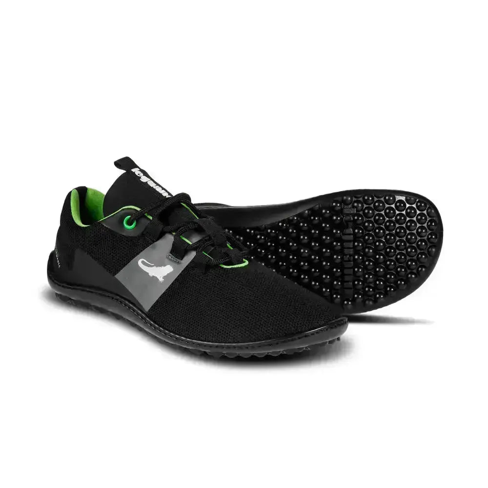 Leguano Spinwyn Black - Zapatillas Barefoot para Entrenamiento y Gimnasio unisex