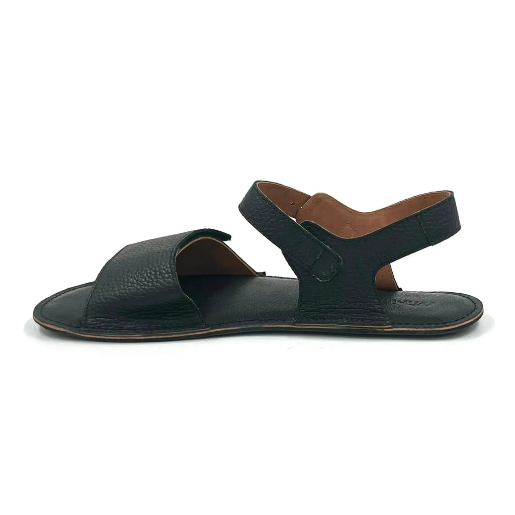 Minimus - Heron Black - sandalias barefoot para hombre negras
