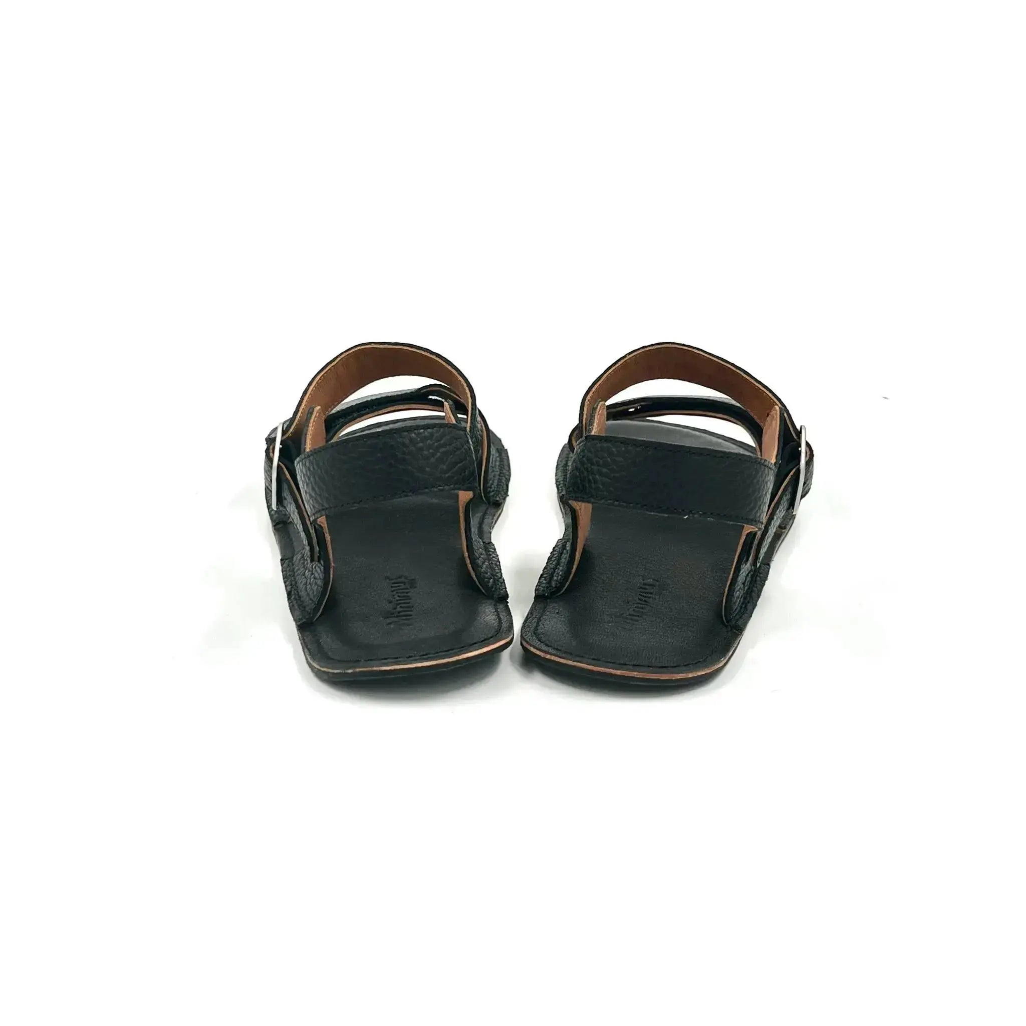 Minimus - Heron Black - sandalias barefoot para hombre negras