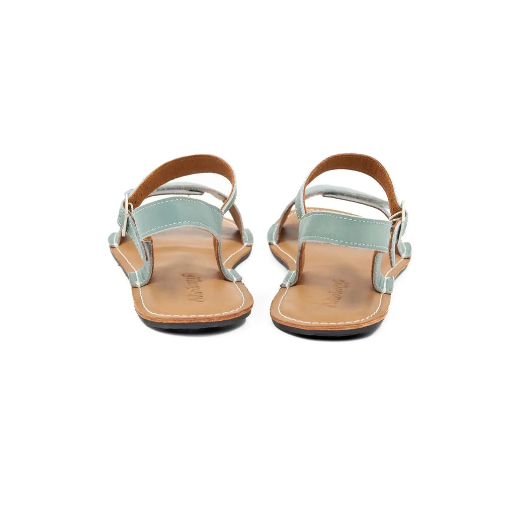 Minimus - Ibis Sage Green - Sandalias barefoot minimalistas para mujer verdes