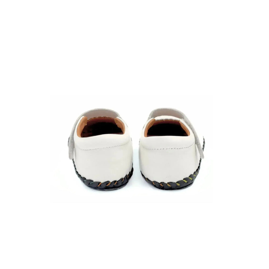Minimus - Little Dove White - merceditas respetuosas de primeros pasos blancas