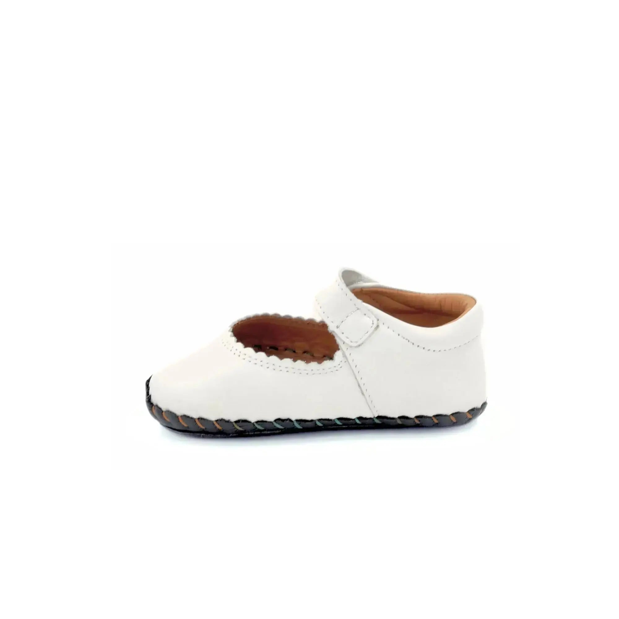 Minimus - Little Dove White - merceditas respetuosas de primeros pasos blancas