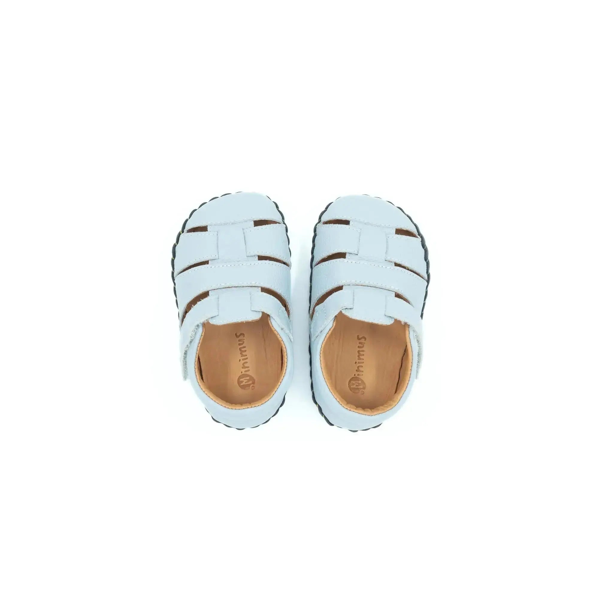 Minimus - Little King Fisher Baby Blue - sandalias respetuosas de primeros pasos azules