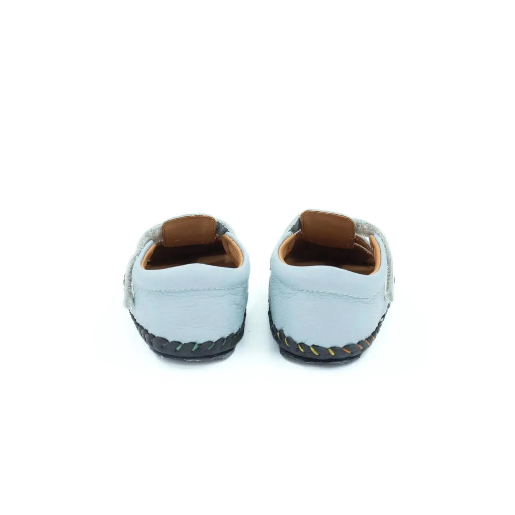 Minimus - Little King Fisher Baby Blue - sandalias respetuosas de primeros pasos azules