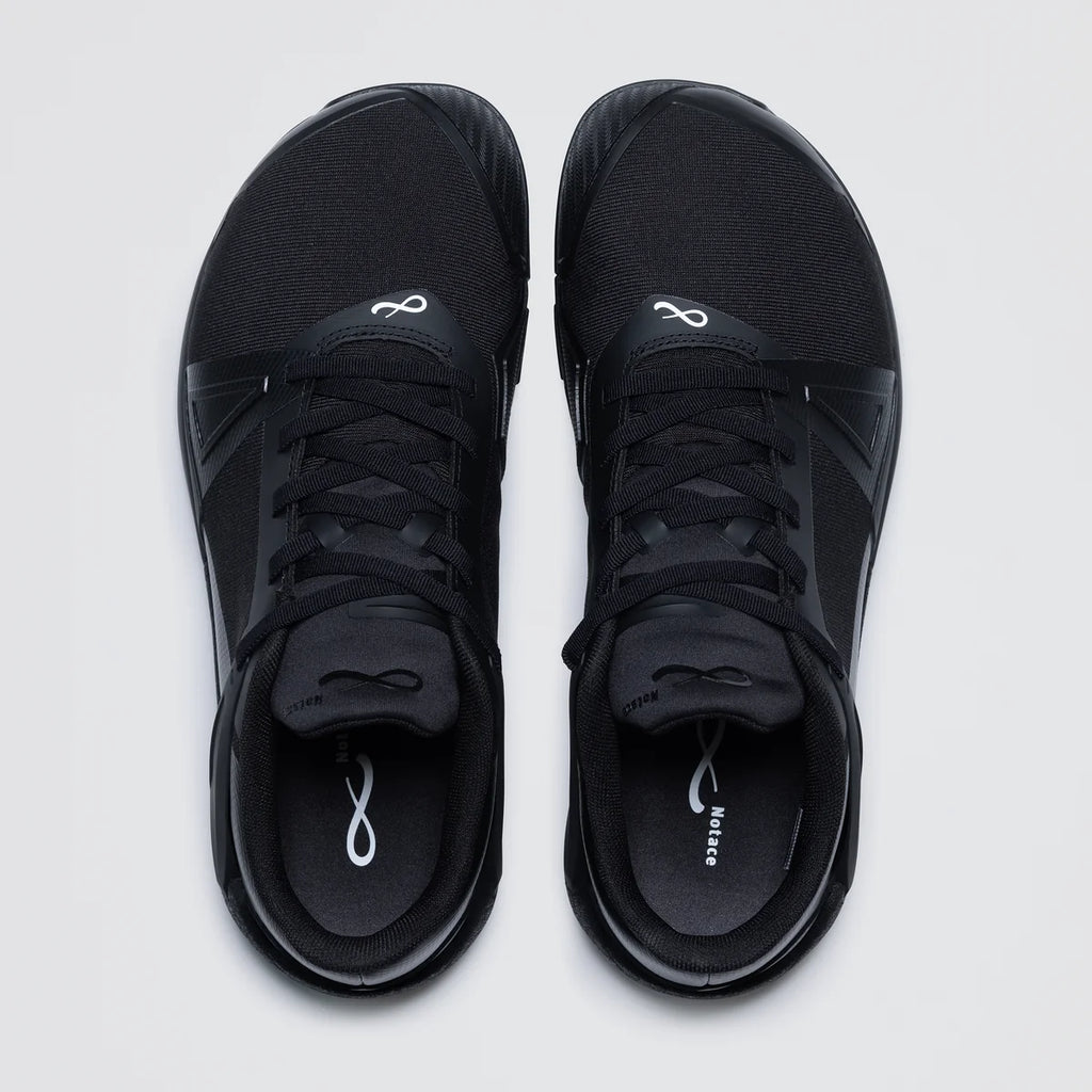 Notace Koto 1 Men Triple Black - Zapatillas barefoot de hombre para deportes de raqueta en pista negras