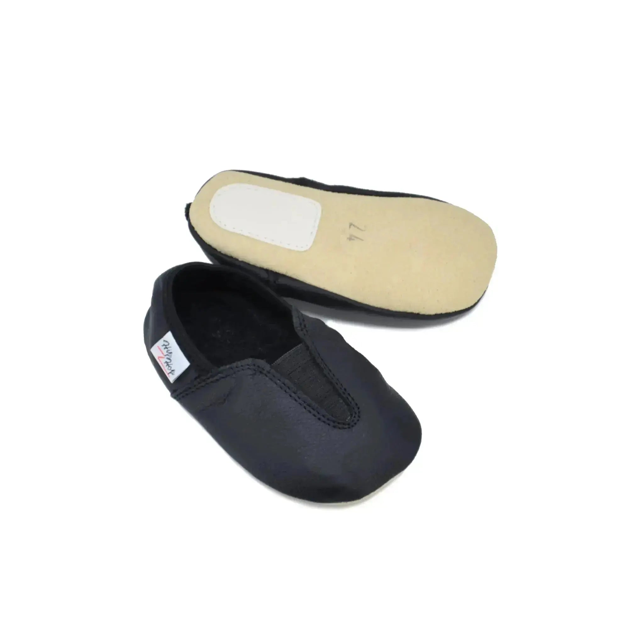 OmaKing - Hip-Hop 1st steps - Black - zapatillas respetuosas de primeros pasos negras