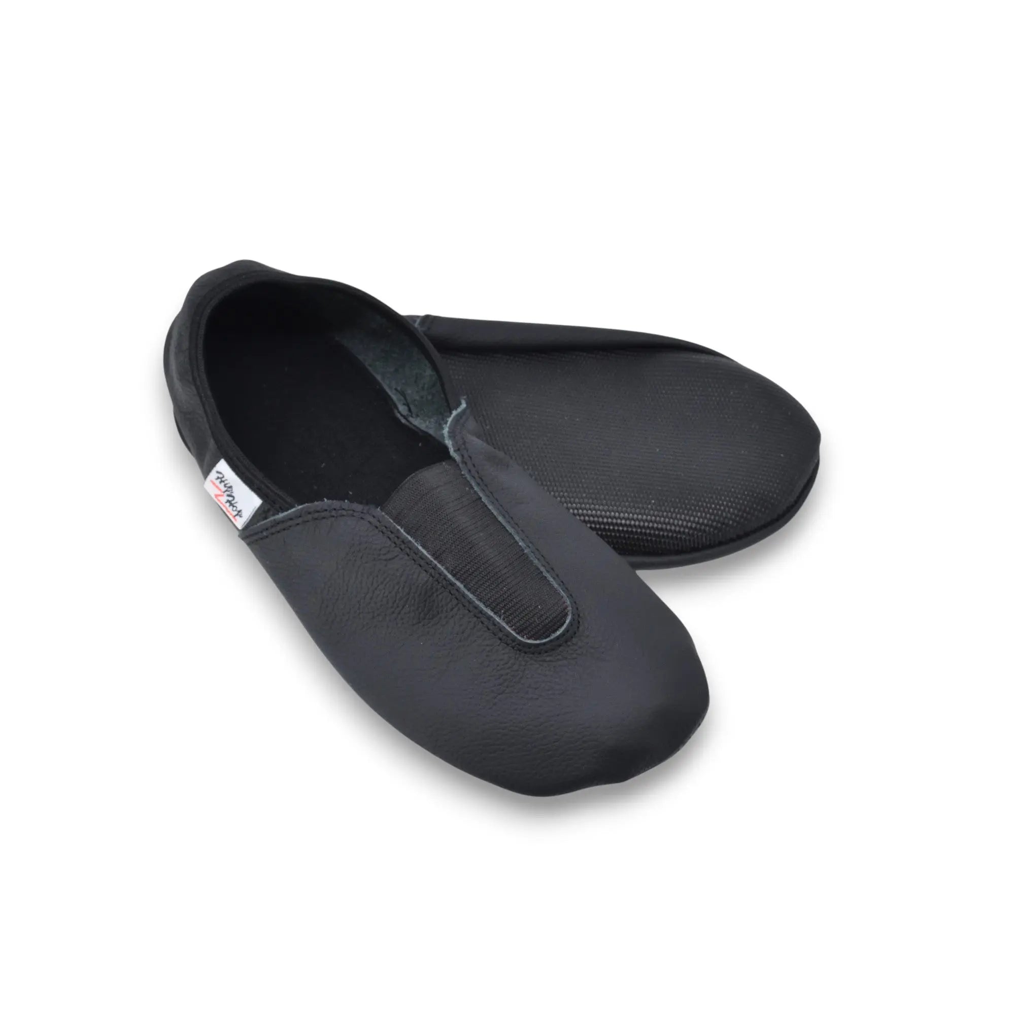 OmaKing Hip-Hop Volume Plus Black - zapatillas de gimnasia barefoot para empeines altos negras  Cacles Barefoot