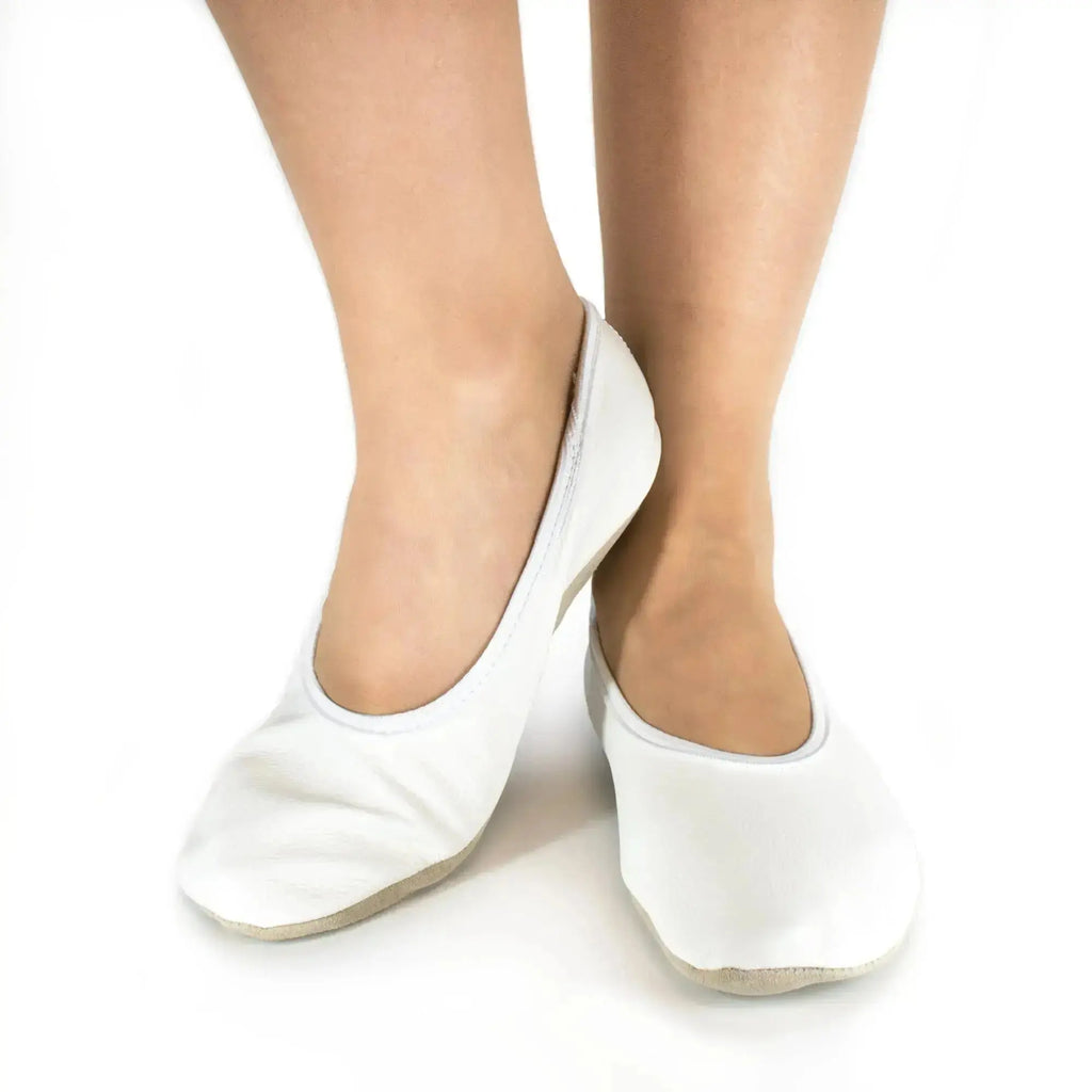 OmaKing - Hip-Hop - Blanc - chaussures de gymnastique barefoot