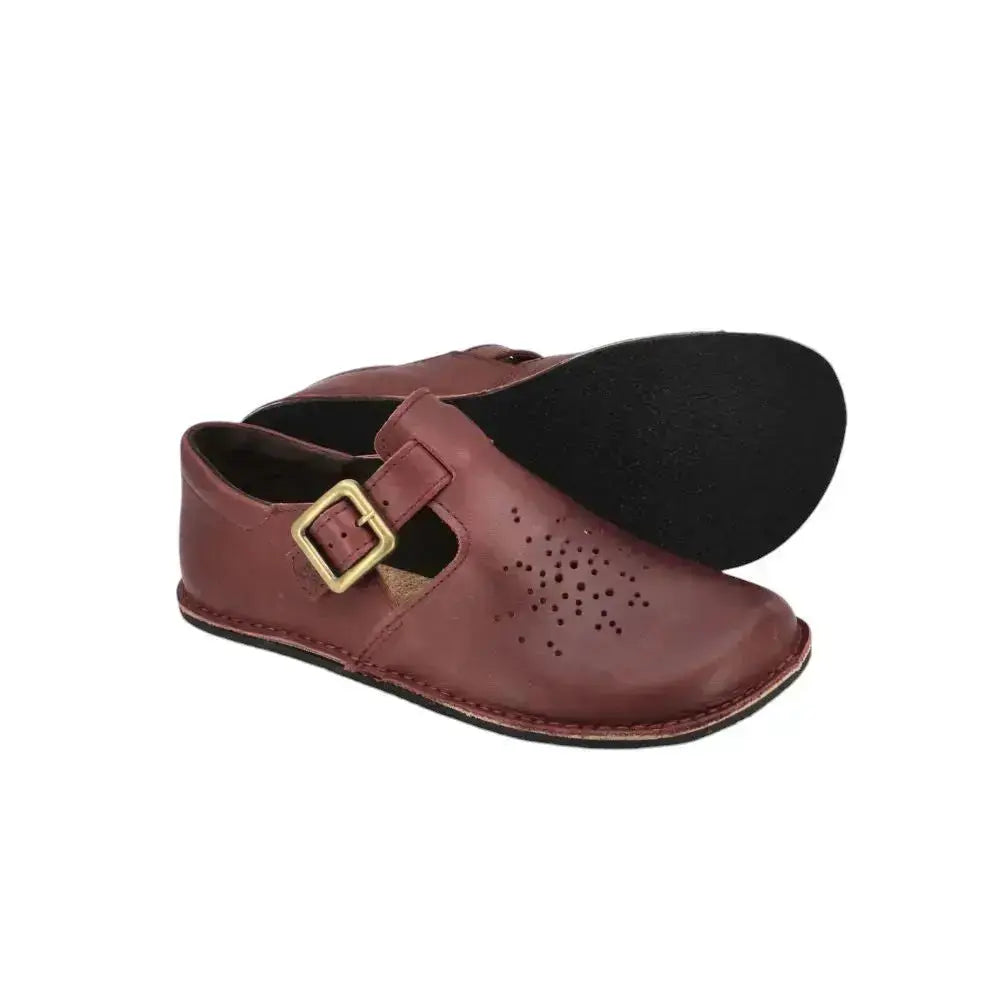 OmaKing - Kuuda Bordeaux - merceditas barefoot para mujer