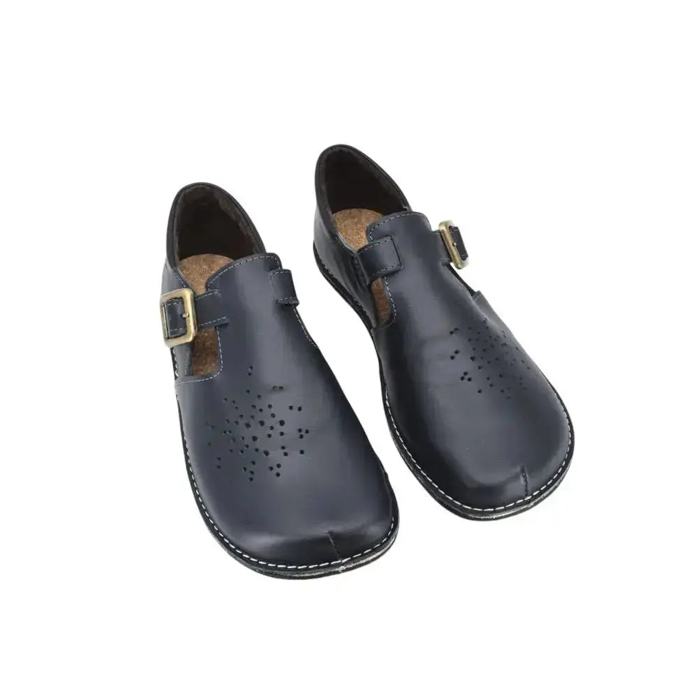 OmaKing - Kuuda Dark Blue - merceditas barefoot para mujer