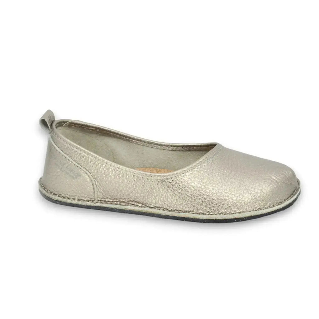 OmaKing Kuutsi Gold - bailarinas barefoot para mujer