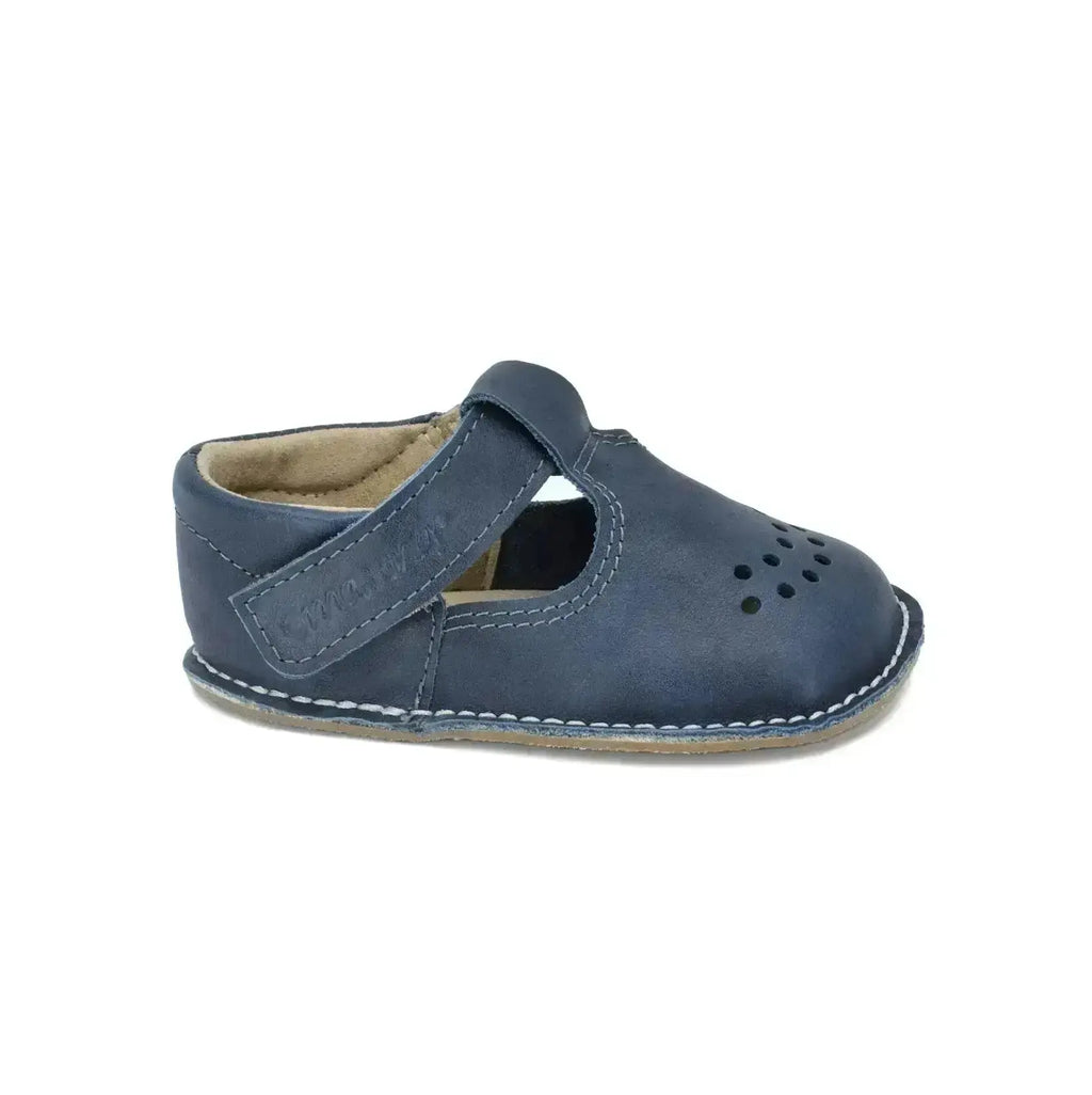 OmaKing - Lusti Blue - chaussons barefoot pour tout-petits