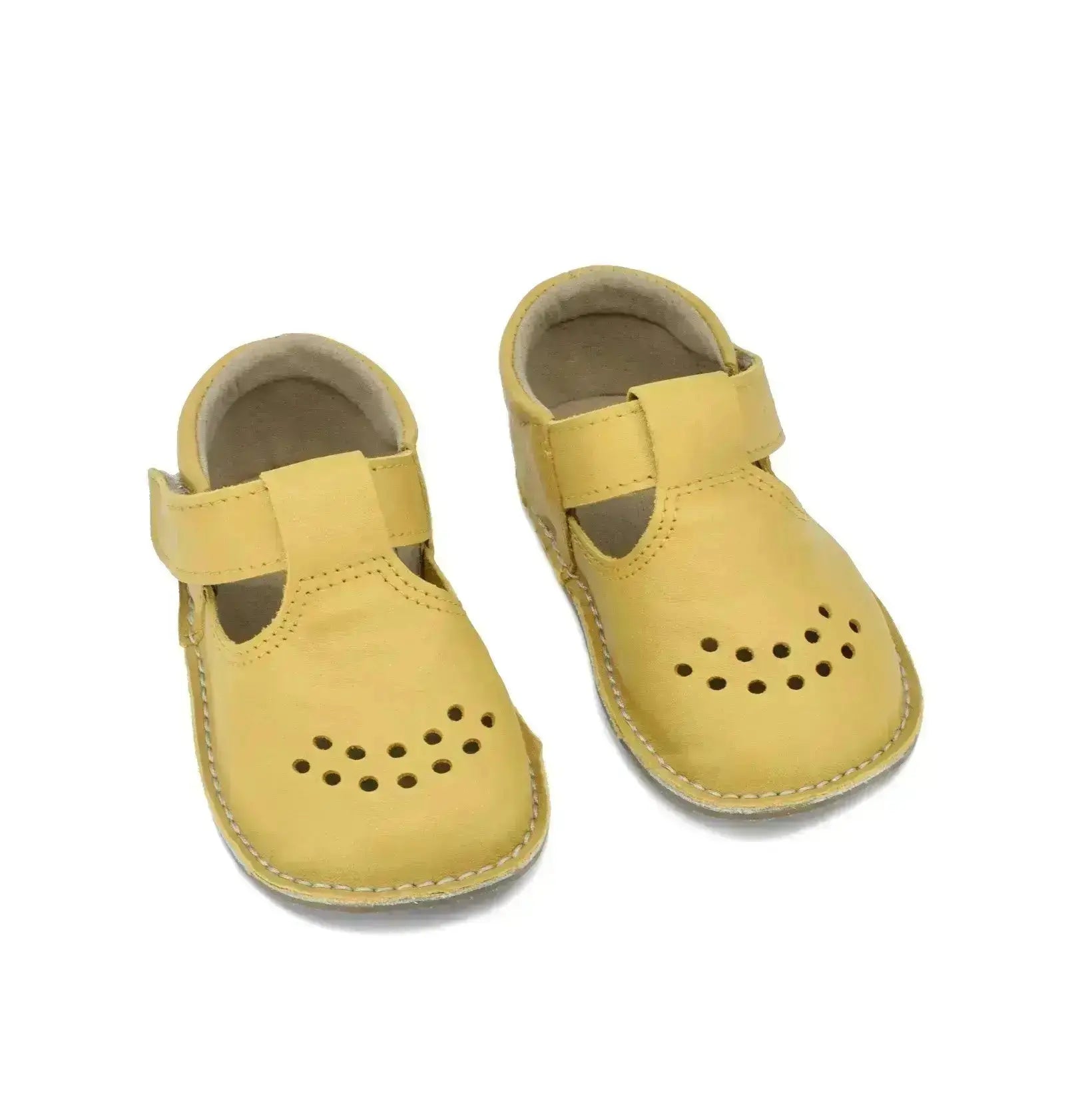 OmaKing - Lusti Jaune - chaussons barefoot pour tout-petits
