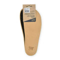 OmaKing Lux Leather Fresh - Semelles barefoot découpables en cuir et charbon actif 3 mm