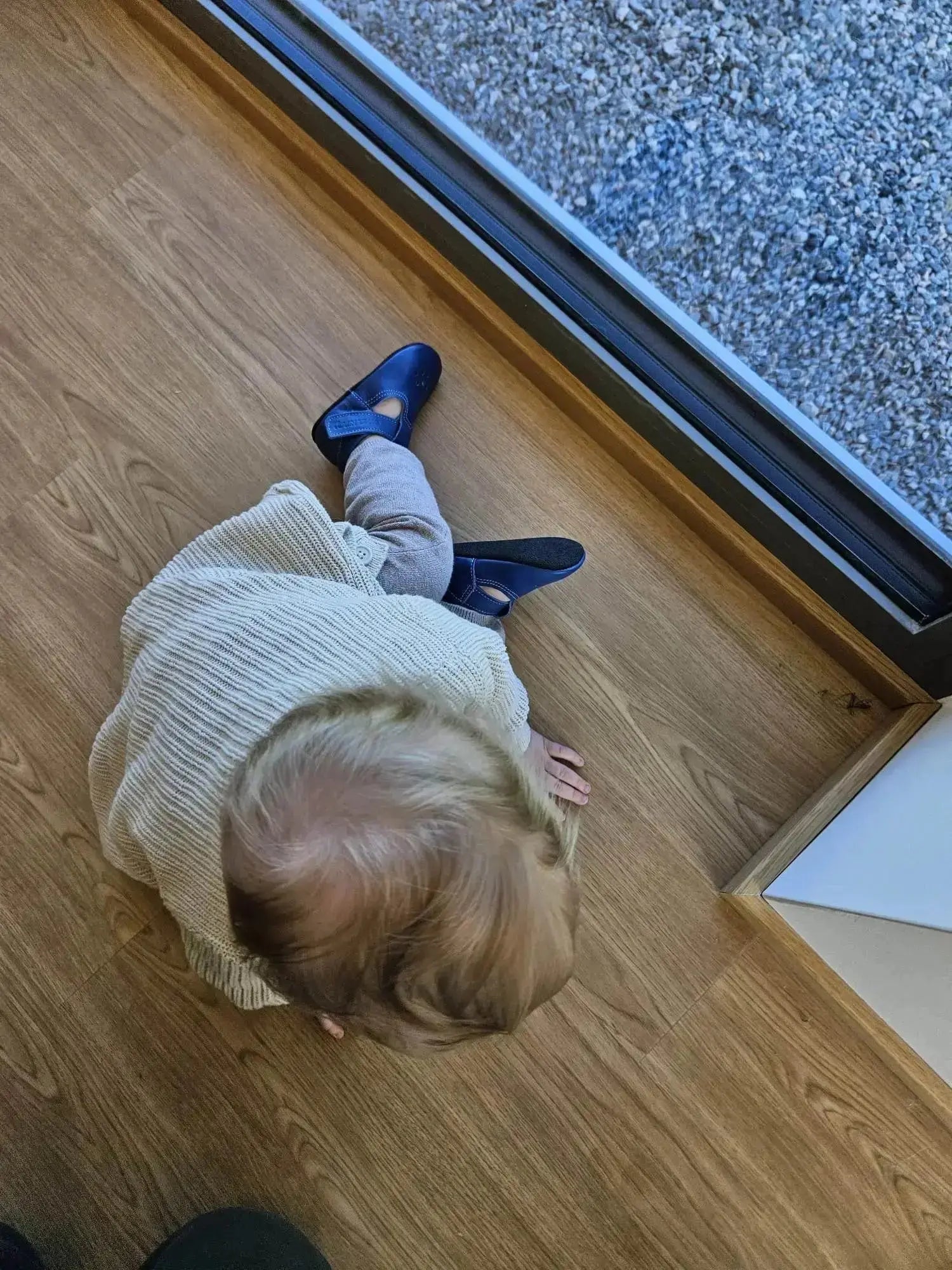 OmaKing Mutsu Blue - chaussons barefoot premiers pas
