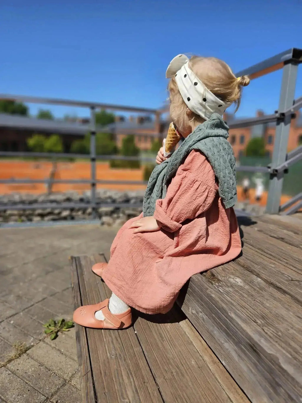 OmaKing Mutsu Coral - zapatos respetuosos de primeros pasos rosas