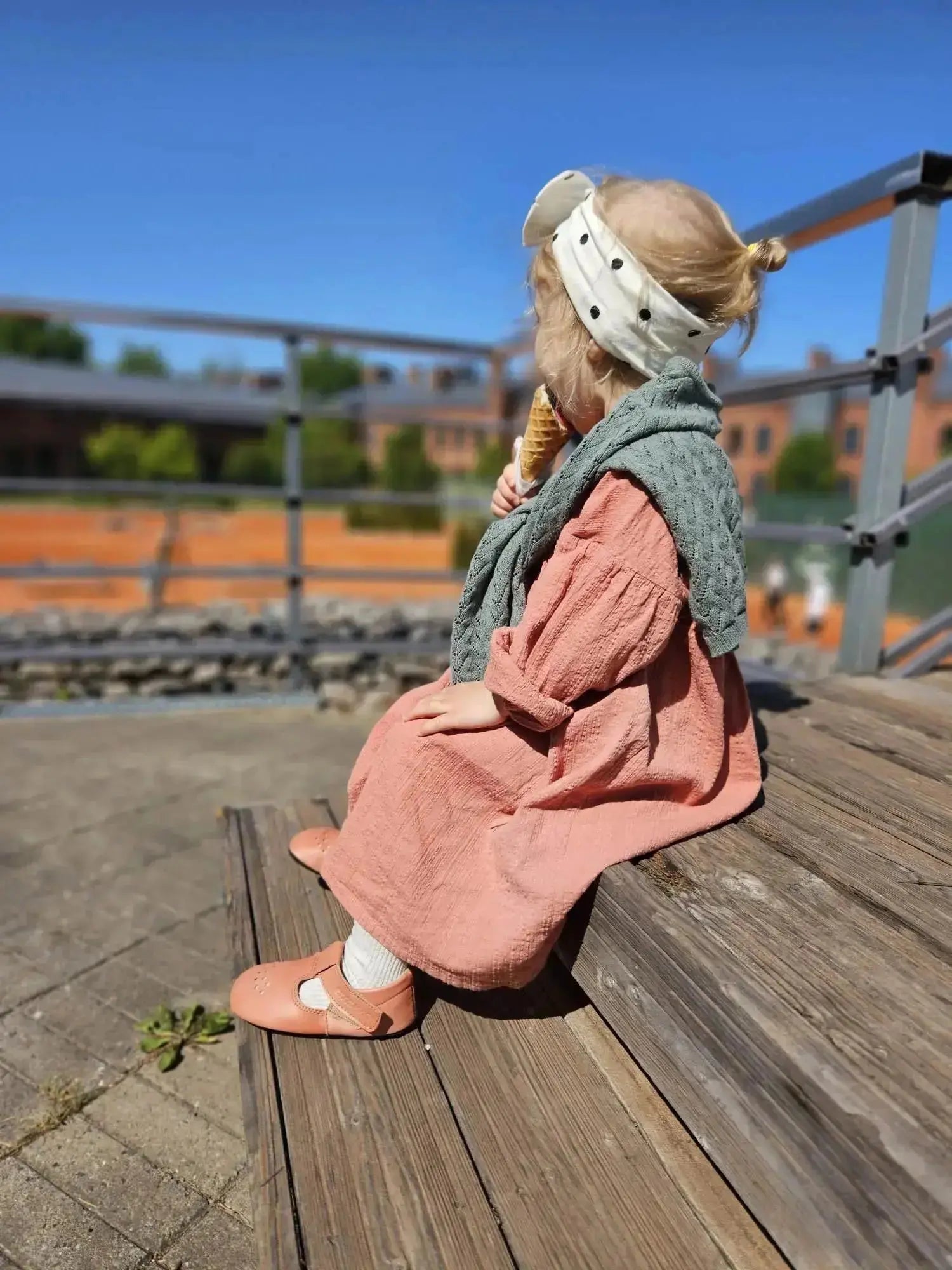 OmaKing Mutsu Coral - zapatos respetuosos de primeros pasos rosas
