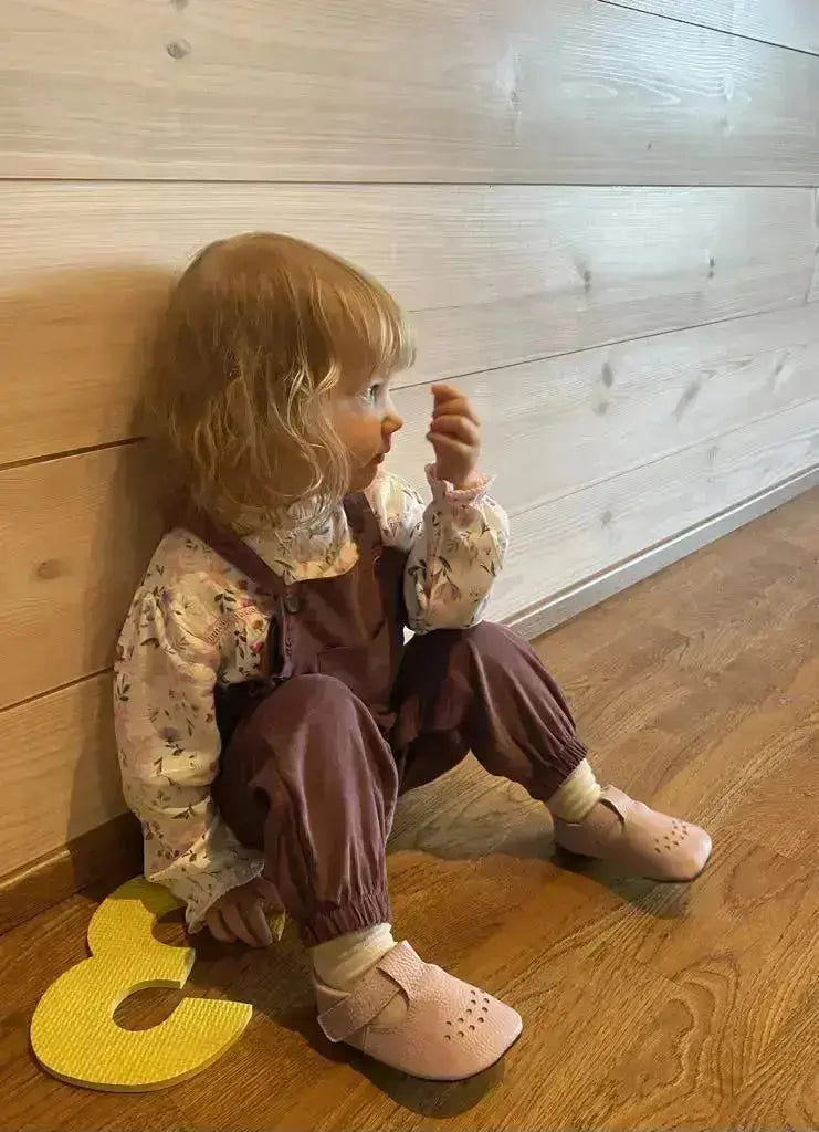 OmaKing Mutsu Pink - chaussons barefoot premiers pas