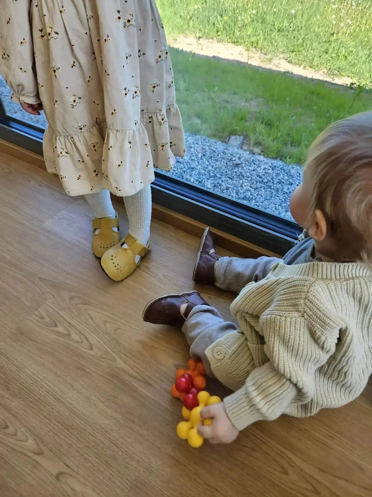OmaKing Mutsu Yellow - chaussons barefoot premiers pas