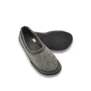 OmaKing - Tuuka Dark Grey - zapatillas de casa barefoot fieltro