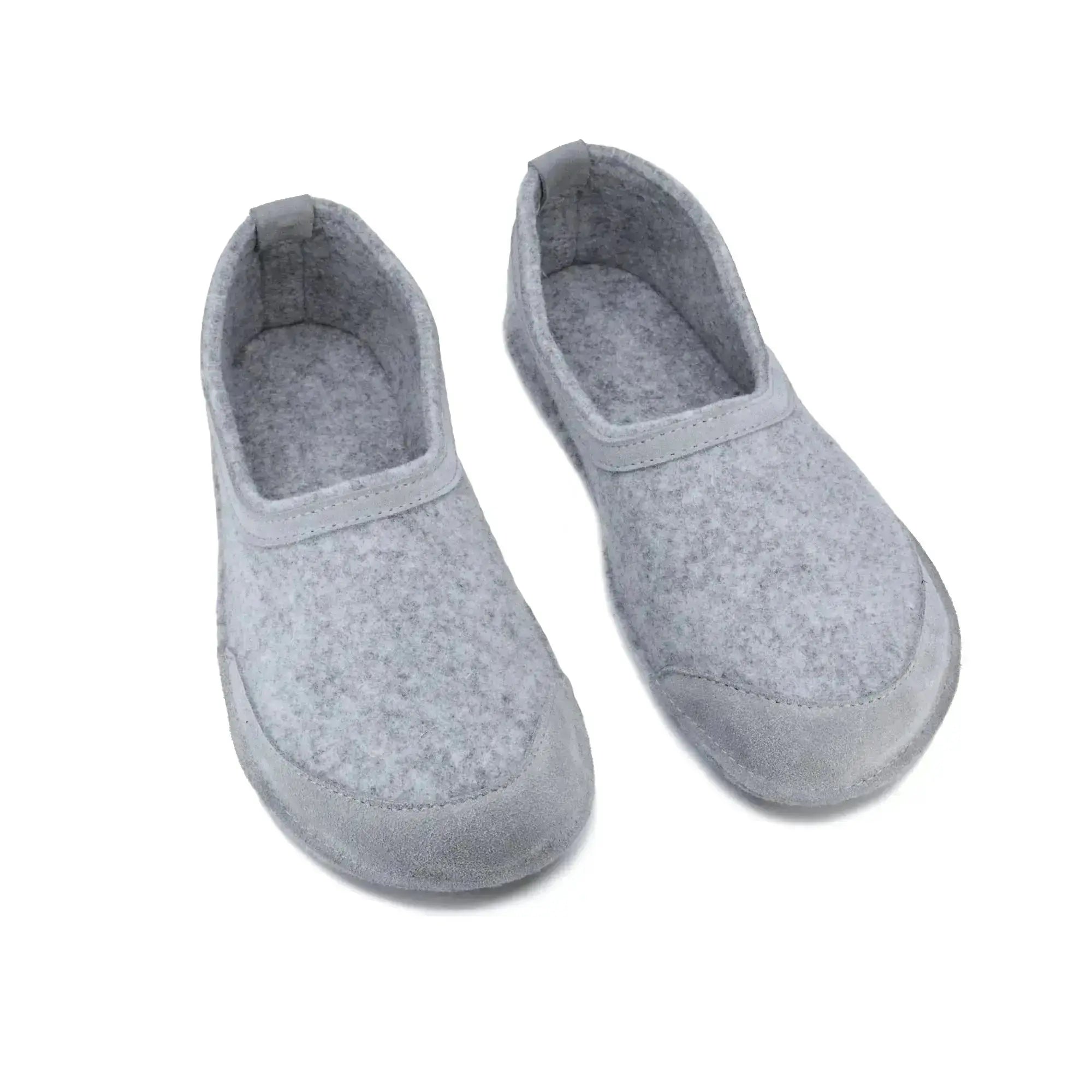 OmaKing - Tuuka Grey - zapatillas de casa barefoot fieltro