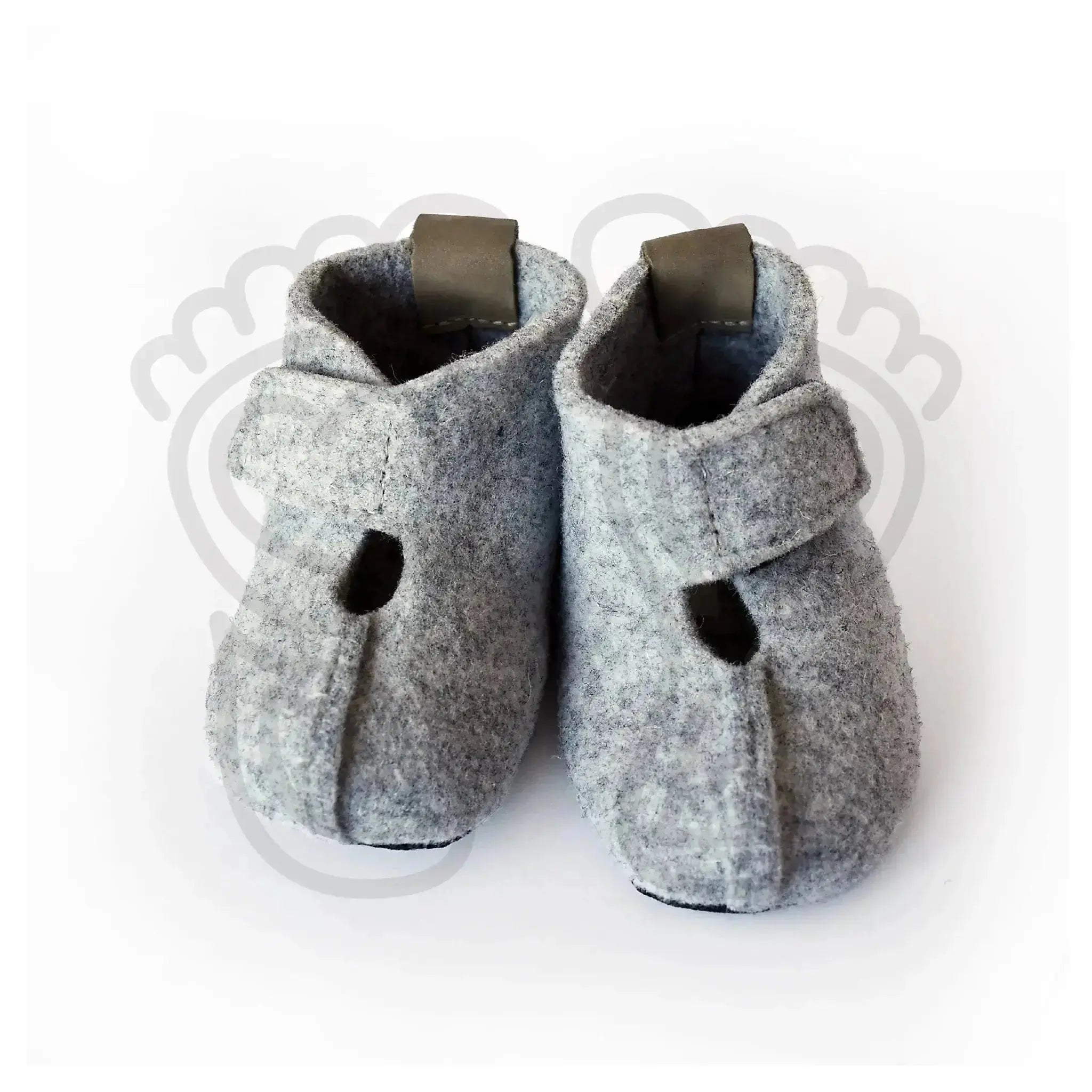 Omaking - Kaku Gris - chaussons barefoot en laine