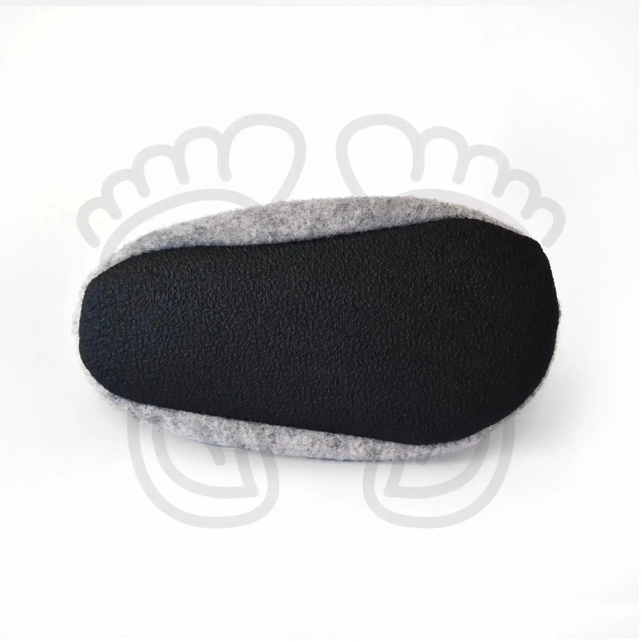 Omaking - Kaku Grey - zapatillas de casa respetuosas infantiles calentitas grises