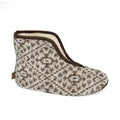 Omaking - Trolla Nordic beige - zapatillas de casa barefoot de lana