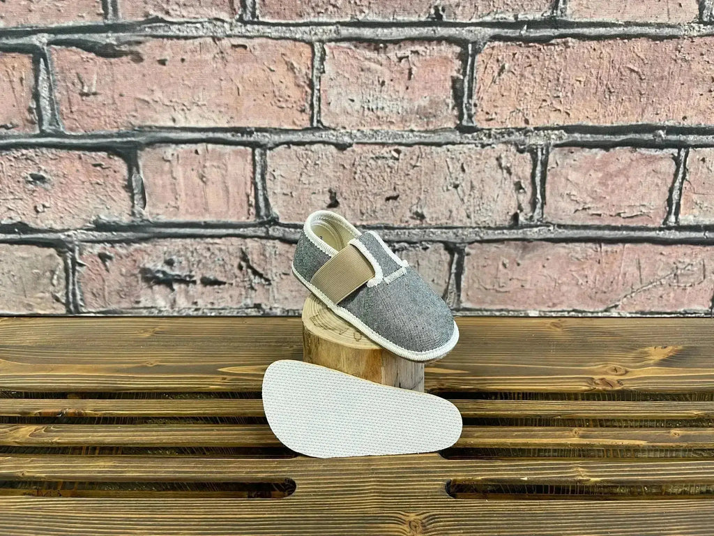 Pegres - BF01u zapatillas algodón reciclado - gris