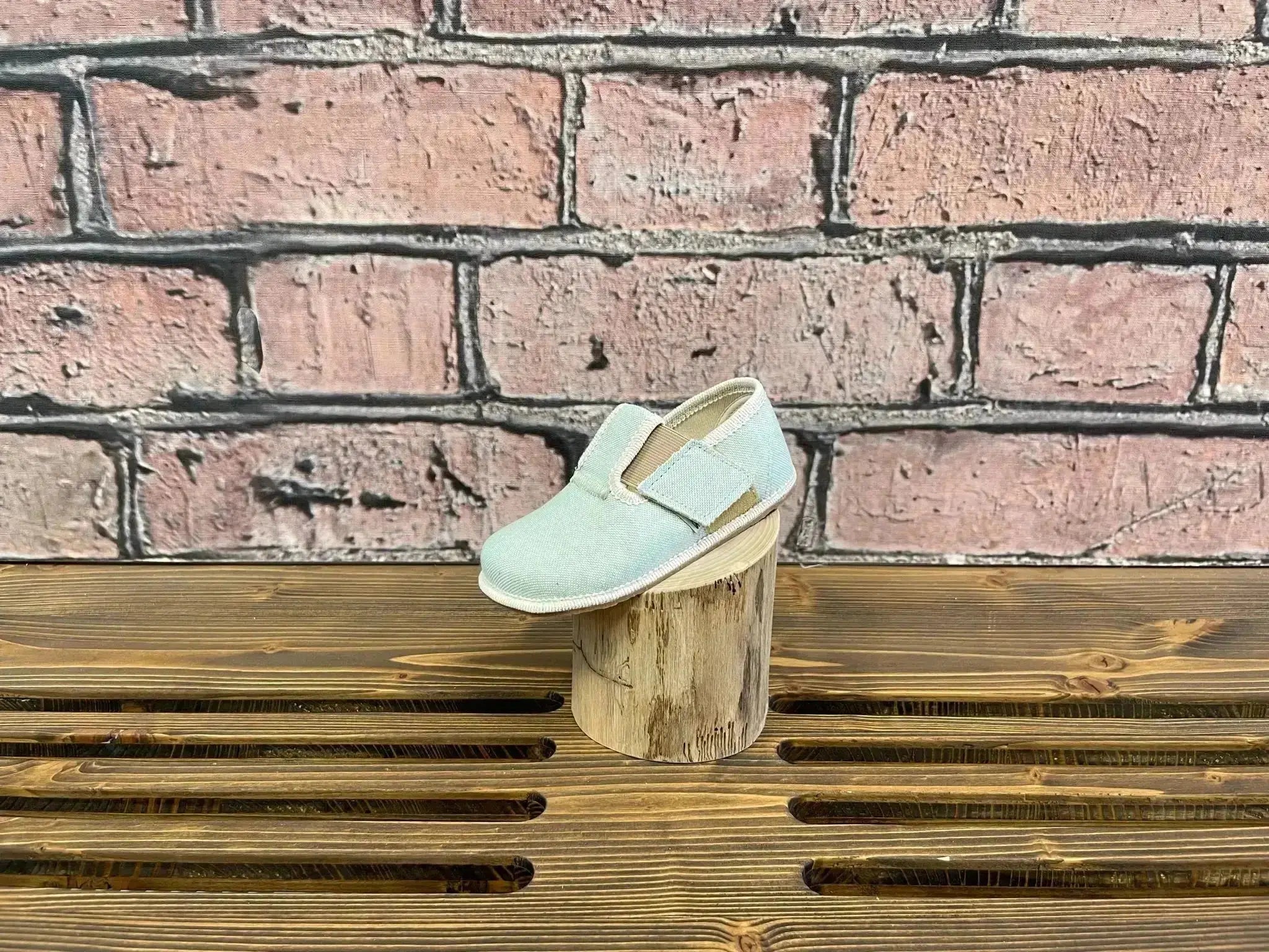 Pegres - BF01u zapatillas algodón reciclado - menta