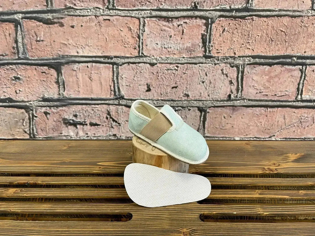 Pegres - BF01u zapatillas algodón reciclado - menta