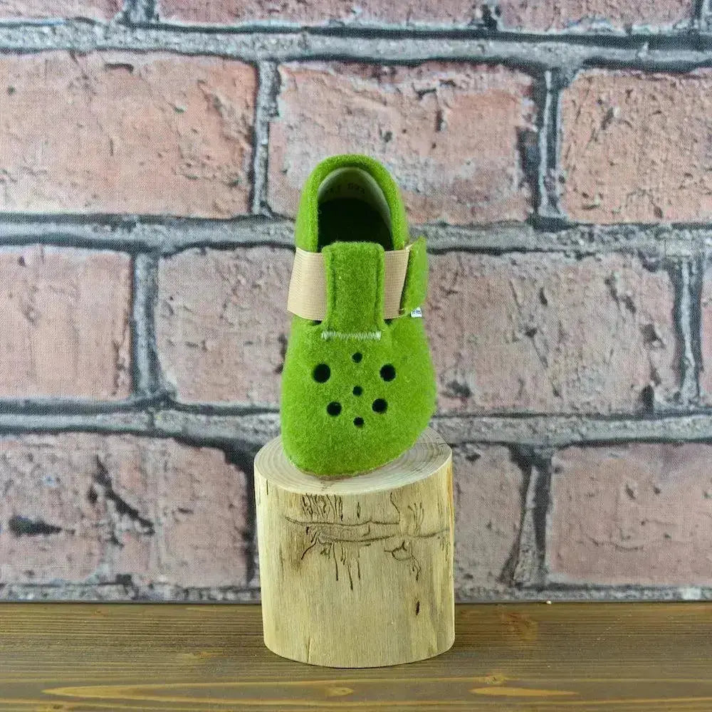 Pegres - BF04 - chaussons barefoot - vert