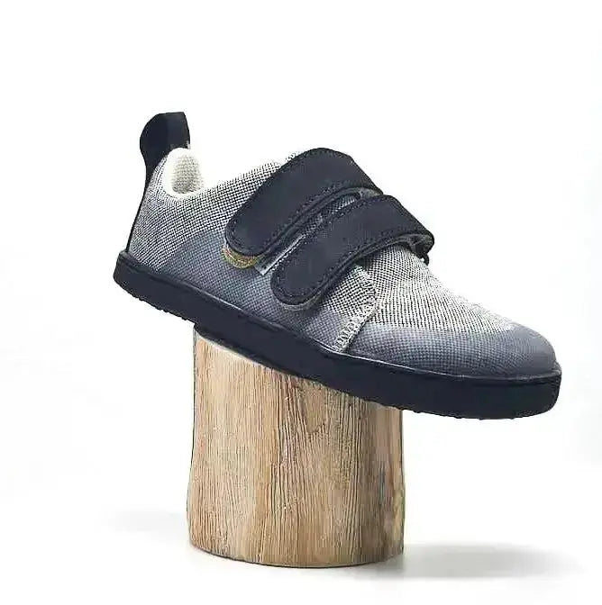 Pegres - BF57U black - lonetas barefoot infantiles negras