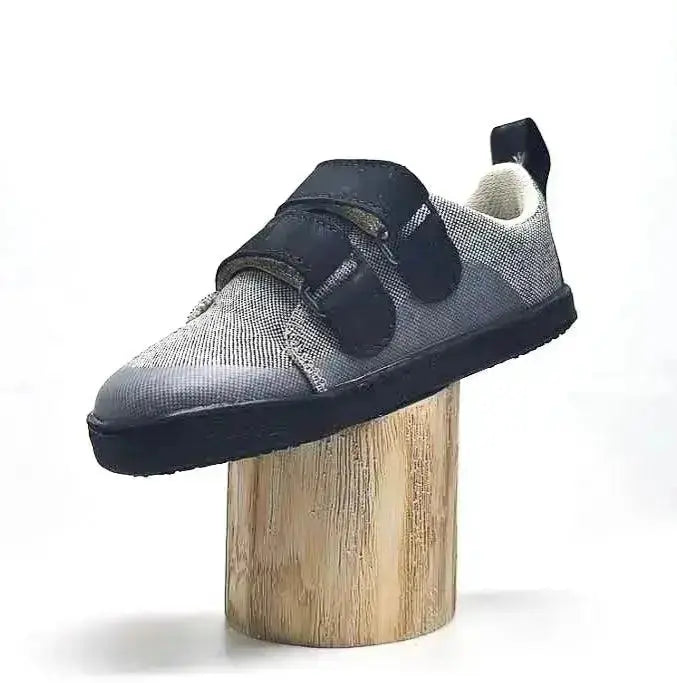 Pegres - BF57U black - lonetas barefoot infantiles negras