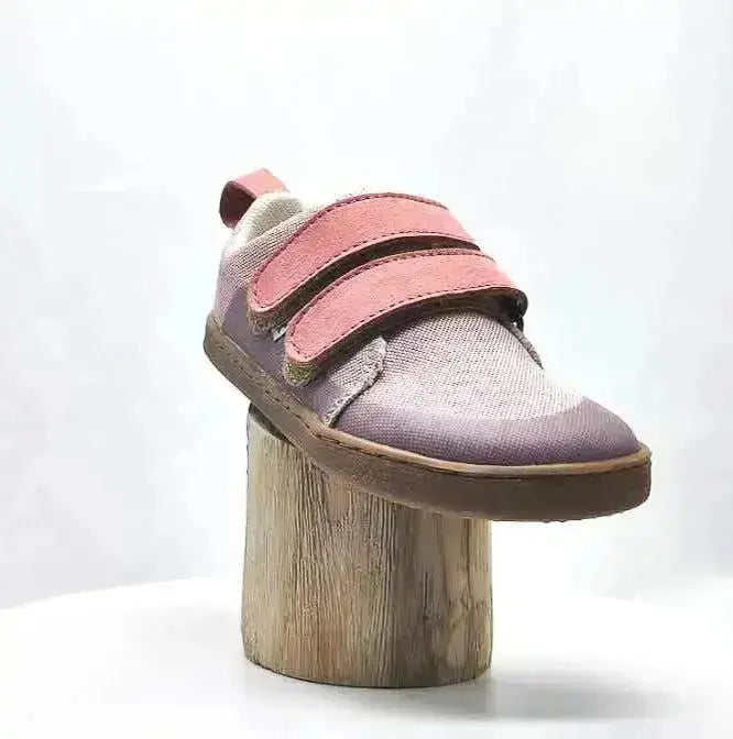 Pegres - BF57U rose - chaussures minimalistes en toile