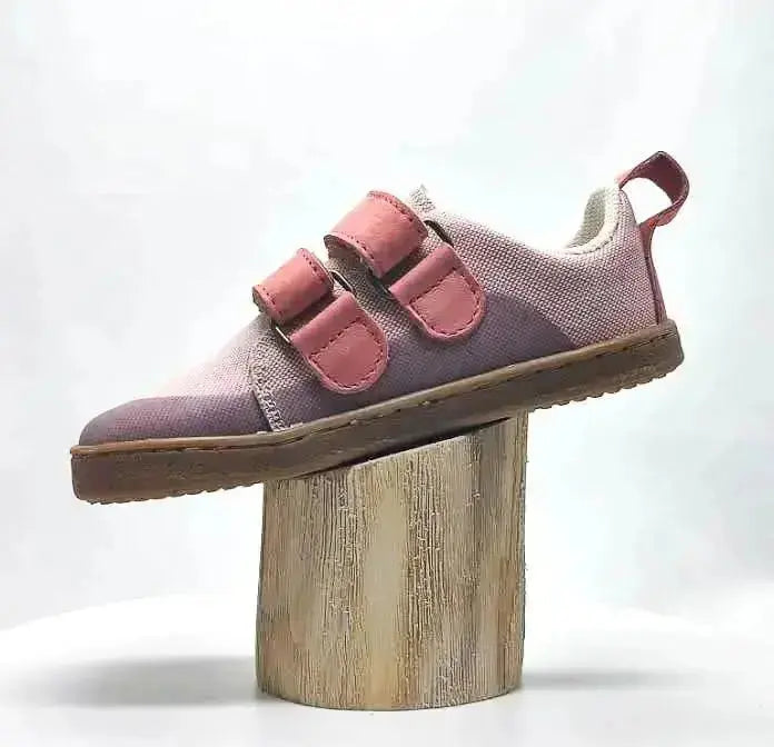Pegres - BF57U pink - lonetas barefoot infantiles rosas